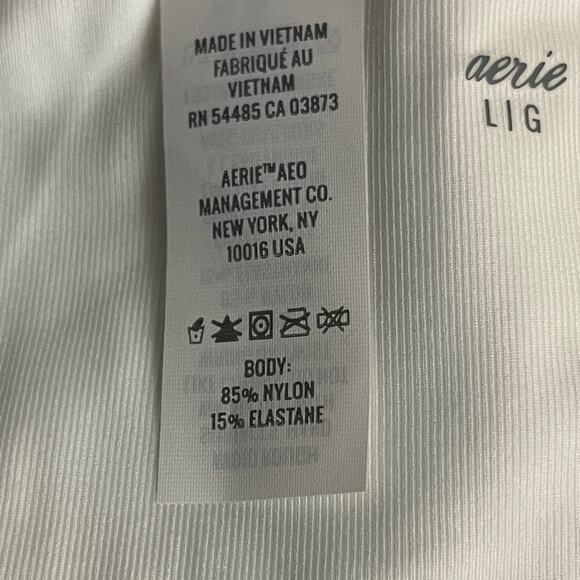 Aerie White Bikini bottoms - Picture 9 of 10